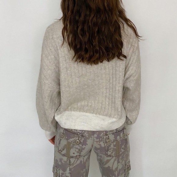 Sincerely Jules two toned ribbed sweater - Picture 3 of 7